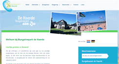 Desktop Screenshot of dehaerde.nl